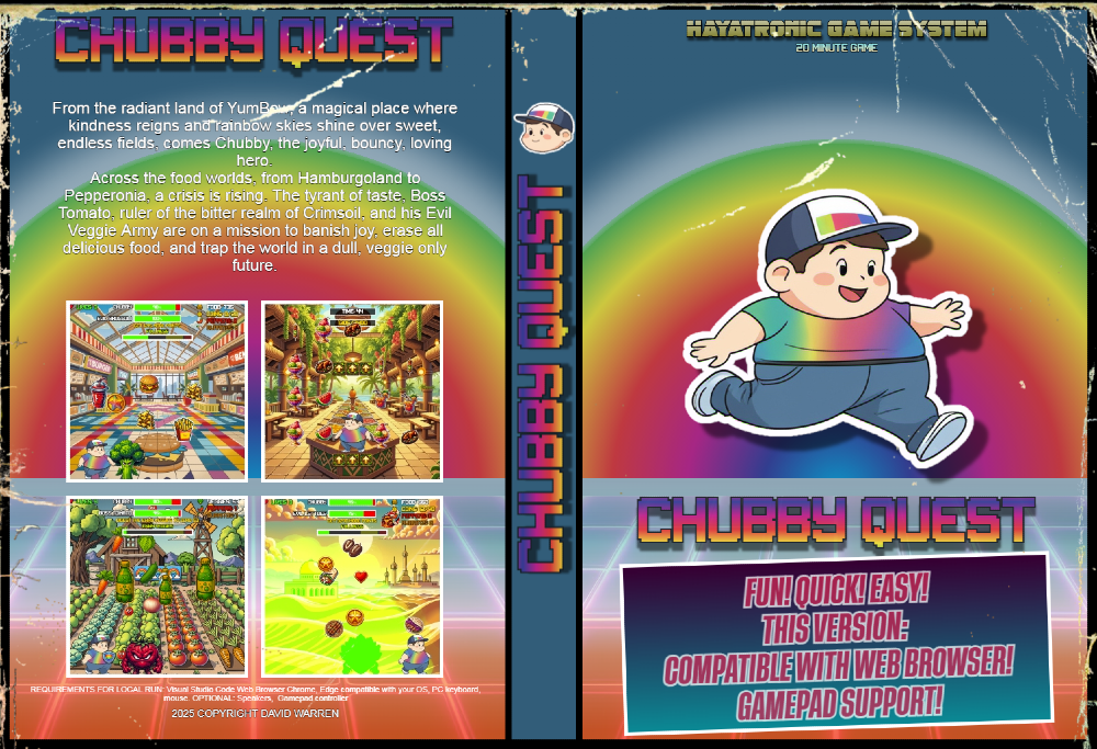 Chubby Quest Cover Art